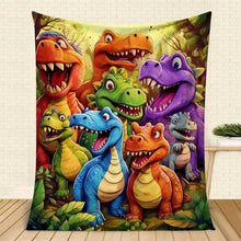 Load image into Gallery viewer, HD Digital Print Flannel Throw Blanket
