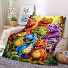 Load image into Gallery viewer, HD Digital Print Flannel Throw Blanket
