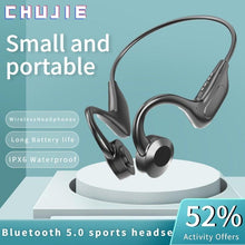 Load image into Gallery viewer, Headphones Bluetooth Headsets Wireless Earbuds Waterproof Earpieces Sports Earphones Business For Redmi Bluetooth Earpiece, Bluetooth Earbuds 5.0, Single Wireless Earphone w/Upgraded CVC8.0 Noise Reduction for Work, 10 Hours Talking Time, Waterproof
