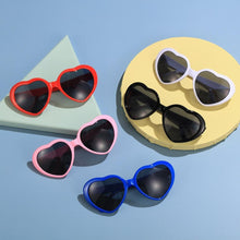 Load image into Gallery viewer, Heart Effect Diffraction Glasses That Turn Lights into Hearts Shaped Love Effects Glasses  Watch The Lights Change to Heart Shape At Night Diffraction Glasses For Unisex Sunglasses
