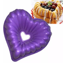 Load image into Gallery viewer, Heart Love Jelly Silicone Cake Mould Mold Baking 3D Decorating Tools Heart Love Cake Mold Trays Silicone Baking Pan  Mold Baking Cake Pan For Bread Muffin Cake Baking Tools For Kitchen
