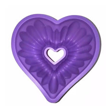 Load image into Gallery viewer, Heart Love Jelly Silicone Cake Mould Mold Baking 3D Decorating Tools Heart Love Cake Mold Trays Silicone Baking Pan  Mold Baking Cake Pan For Bread Muffin Cake Baking Tools For Kitchen
