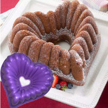 Load image into Gallery viewer, Heart Love Jelly Silicone Cake Mould Mold Baking 3D Decorating Tools Heart Love Cake Mold Trays Silicone Baking Pan  Mold Baking Cake Pan For Bread Muffin Cake Baking Tools For Kitchen
