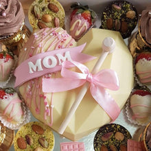 Load image into Gallery viewer, Heart Shaped Silicone Cake Mold With Mini Hammer 3D Geometric Cake Mold Silicone Mousse/Chocolate Cakes Mould For Birthday Heart Shaped Chocolate Mold Silicone Fondant Chocolate Mousse Cake Molds Tray Multi Function
