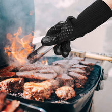 Load image into Gallery viewer, Heat Resistant Grilling Long Silicone Non-Slip Gloves
