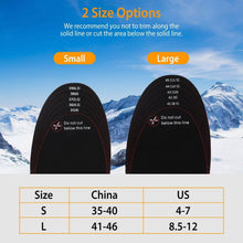 Load image into Gallery viewer, Heated Insoles Electric Heated Foot Warmer
