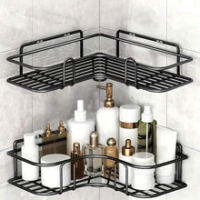 Load image into Gallery viewer, Heavy-Duty Triangle Wall Mounted Shower Caddy Rack
