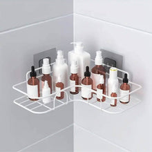 Load image into Gallery viewer, Heavy-Duty Triangle Wall Mounted Shower Caddy Rack
