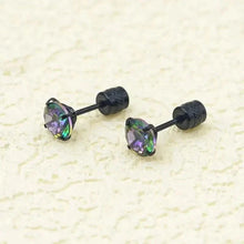 Load image into Gallery viewer, High-End Synthetic Zirconia Earrings
