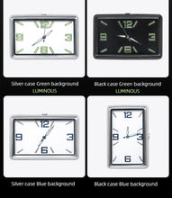 Load image into Gallery viewer, High Quality Auto Fashion Watch Automobile Quartz Clock Car Dashboard Mini Clock Automotive Clock Car Clock Refit Interior Luminous Electronic Quartz Watch Ornaments Car Decoration Ornaments Vehicle Car Accessories
