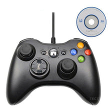 Load image into Gallery viewer, High Quality Black USB Wired Joystick Vibration Gamepad Controller Compatible With PC Monitor Laptop Smart TV
