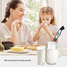 Load image into Gallery viewer, High Quality Foldable Food Thermometer Probe Digital BBQ Meat Kitchen Thermometer  Instant Read Meat Thermometer With 4.6” Folding Probe Backlight &amp; Calibration Function For Cooking Food Candy BBQ Grill Liquids Beef Liquid Water Oil Temperature Gauge
