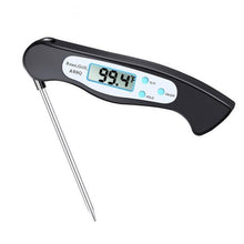 Load image into Gallery viewer, High Quality Foldable Food Thermometer Probe Digital BBQ Meat Kitchen Thermometer  Instant Read Meat Thermometer With 4.6” Folding Probe Backlight &amp; Calibration Function For Cooking Food Candy BBQ Grill Liquids Beef Liquid Water Oil Temperature Gauge
