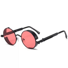 Load image into Gallery viewer, High Quality Metal Circle Frame Luxury &amp; Designer High Quality Sunglasses For Men and Women New Retro Style Round Shape Metal Frame Sunglasses UV400
