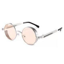 Load image into Gallery viewer, High Quality Metal Circle Frame Luxury &amp; Designer High Quality Sunglasses For Men and Women New Retro Style Round Shape Metal Frame Sunglasses UV400
