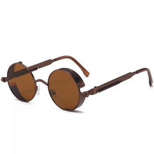 Load image into Gallery viewer, High Quality Metal Circle Frame Luxury &amp; Designer High Quality Sunglasses For Men and Women New Retro Style Round Shape Metal Frame Sunglasses UV400
