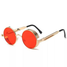 Load image into Gallery viewer, High Quality Metal Circle Frame Luxury &amp; Designer High Quality Sunglasses For Men and Women New Retro Style Round Shape Metal Frame Sunglasses UV400
