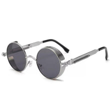 Load image into Gallery viewer, High Quality Metal Circle Frame Luxury &amp; Designer High Quality Sunglasses For Men and Women New Retro Style Round Shape Metal Frame Sunglasses UV400
