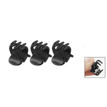 Load image into Gallery viewer, High Quality Newest 12 Pcs Black Plastic Mini Hairpin Claws Hair Clip Clamp for Ladies Hairgrip Barrettes Headwear Gorgeous Hair Accessories For Women
