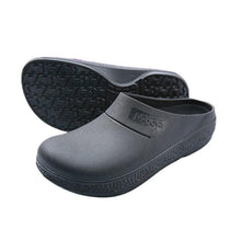 Load image into Gallery viewer, High Quality Non-slip Waterproof Kitchen Chef Shoes Master Cook Hotel Restaurant Work Shoes Slippers Flat Sandals Safety Working Shoes For Kitchen Garden Bathroom

