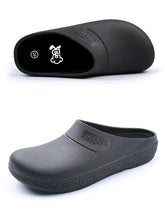 Load image into Gallery viewer, High Quality Non-slip Waterproof Kitchen Chef Shoes Master Cook Hotel Restaurant Work Shoes Slippers Flat Sandals Safety Working Shoes For Kitchen Garden Bathroom
