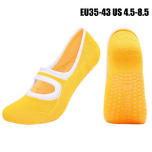 Load image into Gallery viewer, High Quality Pilates Socks Anti-Slip Breathable Backless Yoga Socks Ankle Ballet Dance Sports Socks for Women Fitness
