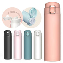Load image into Gallery viewer, High Quality Portable Thermos Bottle Girl/Boy Stainless Steel Water Bottle Vacuum Flasks Insulated Cup High Capacity Student  Stainless Steel Thermos Bottle Portable Vacuum Flask Insulated Water Bottle Thermos Travel Coffee Mug Water Bottles
