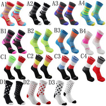 Load image into Gallery viewer, High quality Pro Team Cycling Socks Bike Socks Breathable Road Bicycle Socks Outdoor Sports Racing Socks For Men And Women
