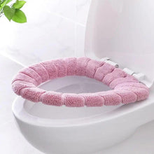 Load image into Gallery viewer, High Quality Universal Toilet Seat Cover Washable Unique Design Warm Flexible Covers Bright Colors
