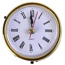 Load image into Gallery viewer, High Quality Vintage Black Metal Art Table Clock Metal Retro Silent Non-Ticking Battery Control Classic Roman dial Small Table Clock for Bedrooms
