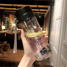 Load image into Gallery viewer, High Quality Water Bottle 800ML Tour Outdoor Sport Leak Proof Seal School Water Bottles Drinkware BPA Free Plastic Sport Water Bottle Large Capacity Outdoor Matte Water Bottle
