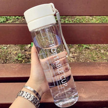 Load image into Gallery viewer, High Quality Water Bottle 800ML Tour Outdoor Sport Leak Proof Seal School Water Bottles Drinkware BPA Free Plastic Sport Water Bottle Large Capacity Outdoor Matte Water Bottle
