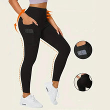 Load image into Gallery viewer, High Rise Butt Lifting Seamless Leggings with Phone Pockets
