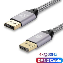 Load image into Gallery viewer, High Speed 32.4Gbps Slim And Flexible 1.4 8K 4K HDR 60Hz DisplayPort Cable Adapter For Video PC Laptop TV Monitor
