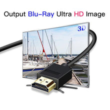 Load image into Gallery viewer, High Speed HDMI Cable 2.0 4K 1080P 3D Video Audio Cable Ultra High Speed Gold Plated Connectors HDMI 4K HD For TV Gaming Console
