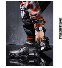 Load image into Gallery viewer, High Top Red Bottom Trend Sneakers For Men Hip Hop Casual Men's Sport High Quality Sneakers Breathable Lightweight Red Basketball Luxury Fashion Running Sneakers
