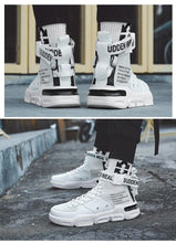Load image into Gallery viewer, High Top Red Bottom Trend Sneakers For Men Hip Hop Casual Men's Sport High Quality Sneakers Breathable Lightweight Red Basketball Luxury Fashion Running Sneakers
