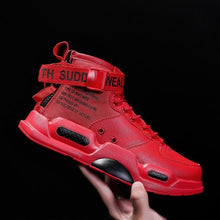 Load image into Gallery viewer, High Top Red Bottom Trend Sneakers For Men Hip Hop Casual Men's Sport High Quality Sneakers Breathable Lightweight Red Basketball Luxury Fashion Running Sneakers
