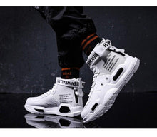Load image into Gallery viewer, High Top Red Bottom Trend Sneakers For Men Hip Hop Casual Men's Sport High Quality Sneakers Breathable Lightweight Red Basketball Luxury Fashion Running Sneakers
