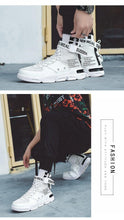 Load image into Gallery viewer, High Top Red Bottom Trend Sneakers For Men Hip Hop Casual Men's Sport High Quality Sneakers Breathable Lightweight Red Basketball Luxury Fashion Running Sneakers
