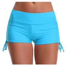 Load image into Gallery viewer, High Waist Bikini Bottoms Women's High Waisted Shorts Swim Bottoms Full Coverage Bikini  Swimsuit Bottom For Women Swimming Panties Ladies Summer Fashion Solid  Bikinis Swim Shorts Bottom Women's Swimsuit

