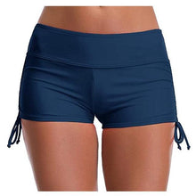Load image into Gallery viewer, High Waist Bikini Bottoms Women's High Waisted Shorts Swim Bottoms Full Coverage Bikini  Swimsuit Bottom For Women Swimming Panties Ladies Summer Fashion Solid  Bikinis Swim Shorts Bottom Women's Swimsuit
