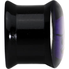 Load image into Gallery viewer, 1/2 Licensed Purple Devil emoji Acrylic Double Flare Plug Set
