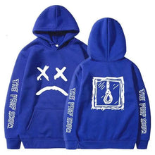 Load image into Gallery viewer, Hip Hop Hoodies Modern Hell Hood For Boy Men Women Hooded Pullover Male Female Cry Baby Hoodie Sweatshirts Women's Hoodie Peep Show Rap Music Men's Hip Hop Weep Rapper Sweater Warm Winter Sweater
