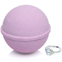 Load image into Gallery viewer, Hibiscus Bath Bomb with Jewelry Ring Inside
