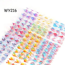 Load image into Gallery viewer, Holographic Nail Foil Transfer Set Sticker Decal Nail Art Foils Designer Marble Nail Decoration Sliders Wraps Manicure  Women Kids Girls Manicure Decoration Nail Art Supplies 3D Self-Adhesive Nail Decals Designer Nail Stickers for Acrylic Nails
