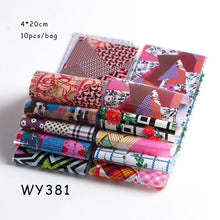 Load image into Gallery viewer, Holographic Nail Foil Transfer Set Sticker Decal Nail Art Foils Designer Marble Nail Decoration Sliders Wraps Manicure  Women Kids Girls Manicure Decoration Nail Art Supplies 3D Self-Adhesive Nail Decals Designer Nail Stickers for Acrylic Nails
