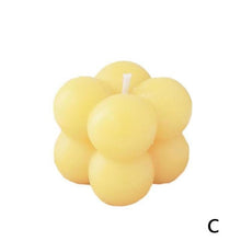 Load image into Gallery viewer, Home Decoration Candle Cube Bubble Candles Handmade Scented Candle Hand Poured Decorative Candle Aesthetic Candles Room Decor for Home Use Bedroom Soy Wax Aromatherapy Cube Candle Scented Relaxing Birthday Gift Home Decoration
