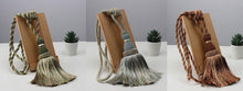 Load image into Gallery viewer, Home Decoration Polyester Tassel Tiebacks Curtain Holder Handmade Tassel Curtain Rope Holdback Window Drape Hanging Ball Tassels Curtains Buckle Sling Binding Lantern Tiebacks Handcrafted Braided Curtain Holdbacks Window Home Decor 55-90cm
