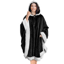 Load image into Gallery viewer, Hoodie Blanket Snuggle Robe
